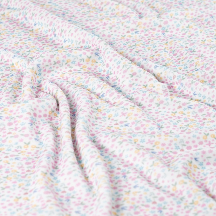 Tissu jersey velours - Maëlle écru