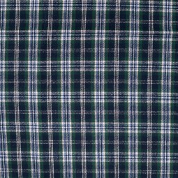 Tissu flanelle - Carreaux bleu