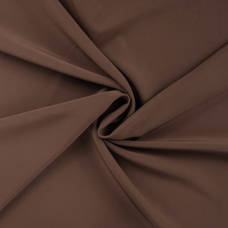 Tissu Twill - Elona Marron foncé