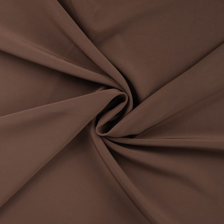 Tissu Twill - Elona Marron foncé