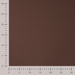 Tissu Twill - Elona Marron foncé