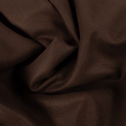 Tissu jersey velours - Roberto marron