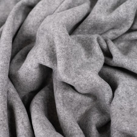 Tissu jersey velours - Roberto gris