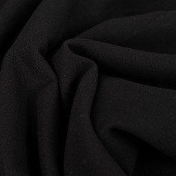 Tissu lainage - Roberto noir