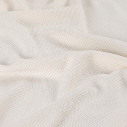 Tissu maille - Kelly écru foncé
