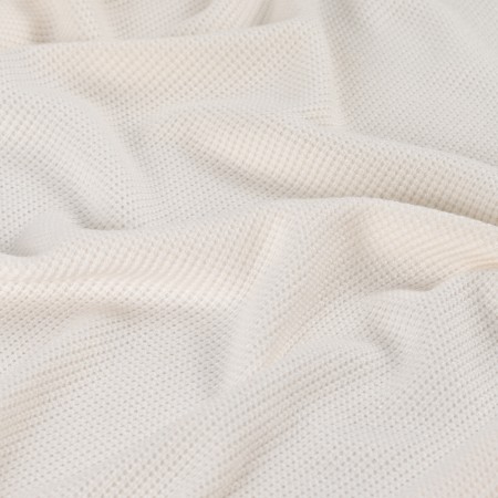 Tissu maille - Kelly écru foncé