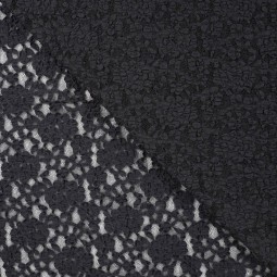 Tissu dentelle - Dentelle noir