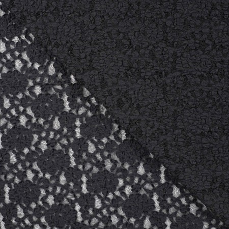 Tissu dentelle - Dentelle noir