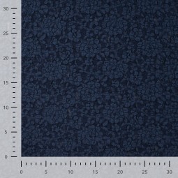 Tissu dentelle - Dentelle bleu marine