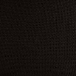 Tissu viscose et polyester - Herringbone marron noir