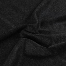 Tissu jersey Milano - Punta laine anthracite