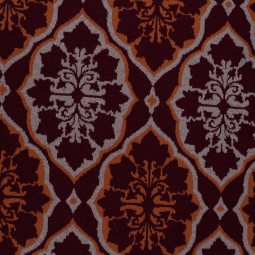 Tissu maille - Ethnique vin
