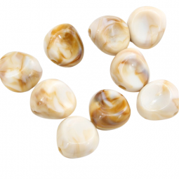 Perles galets x5