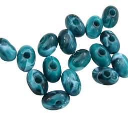 Perles ovales x5