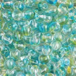 Perles en verre ronde x50