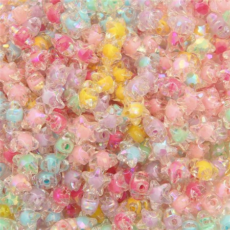 Perles étoiles multicolore x30g