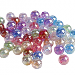 Perles rondes brillantes x100