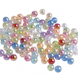 Perles rondes brillantes x100