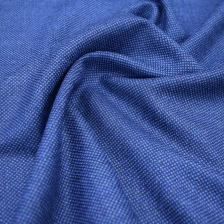 Tissu lainage italien - Texture fond bleu