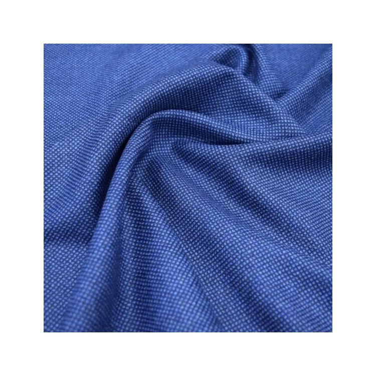 Tissu lainage italien - Texture fond bleu