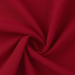 Tissu viscose et polyester - Piero rouge