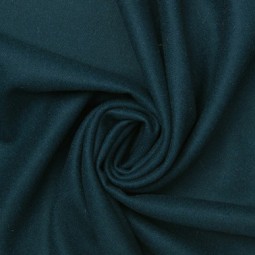Tissu drap de laine - Pétrole