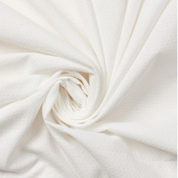 Tissu coton - Texture blanc