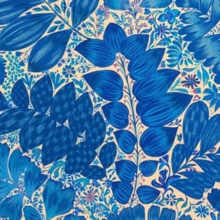 Tissu d'ameublement Olivier Thevenon - Jade bleu