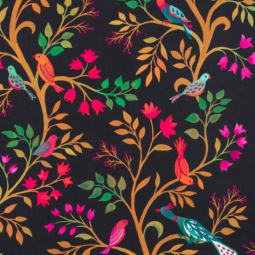 Tissu d'ameublement Olivier Thevenon - Mathilde noir