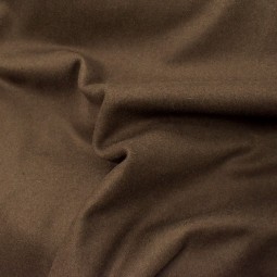 Tissu drap de laine - Marron