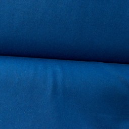 Tissu drap de laine - Bleu dur