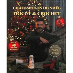 Livre - Chaussettes de Noël, tricot et crochet