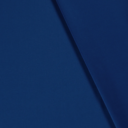 Tissu gabardine - Sergé Bleu franc