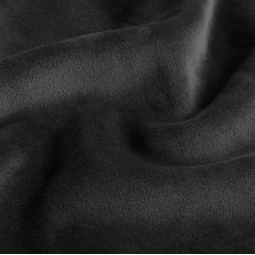 Tissu velours extensible - Noir