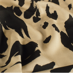 Tissu viscose satin - Pinceau
