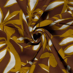 Tissu viscose - Samantha jaune
