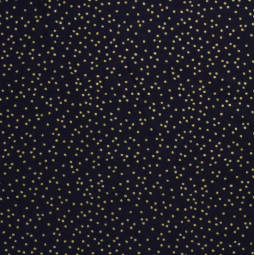 Tissu Popeline de coton - Pois d'or