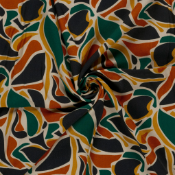 Tissu viscose - Anais marine