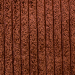 Tissu velours à côtes - Wanja terracotta