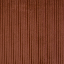 Tissu velours à côtes - Wanja terracotta