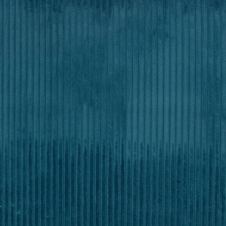 Tissu velours à côtes - Wanja bleu canard