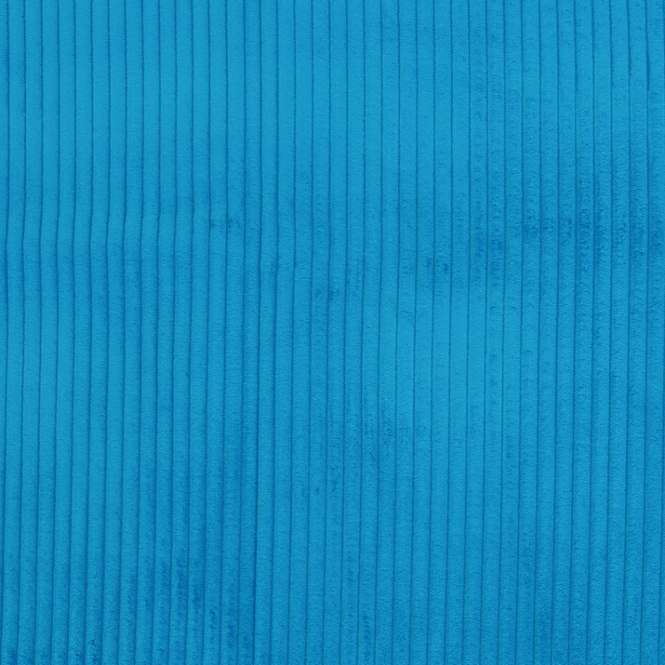 Tissu velours à côtes - Wanja bleu vif