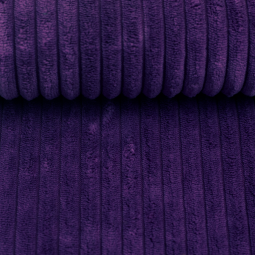 Tissu velours à côtes - Wanja violet