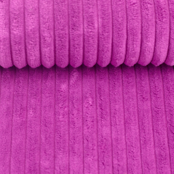 Tissu velours à côtes - Wanja rose vif