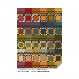 Tissu Renee Nanneman - Cottage Cloth III - Faux-uni nectarine