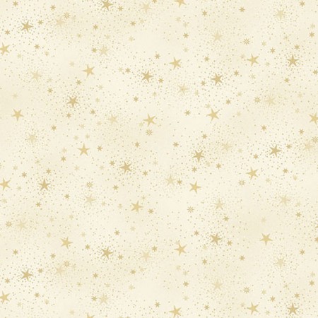 Tissu Noël - Adorn sparkle cream