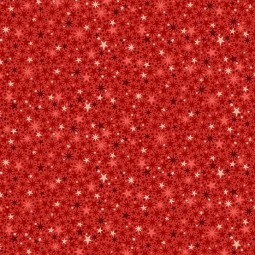 Tissu Noël - The nutcracker twinkle red