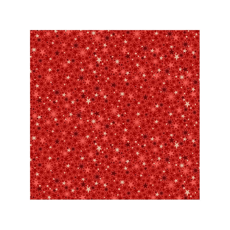 Tissu Noël - The nutcracker twinkle red