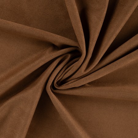 Tissu suédine scuba - Herringbone taupe