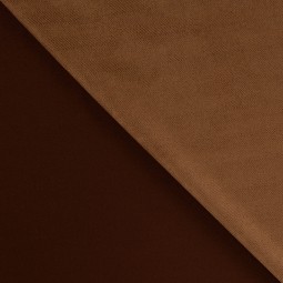 Tissu suédine scuba - Herringbone taupe